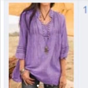 Boho pretty tunic with tassels NEW